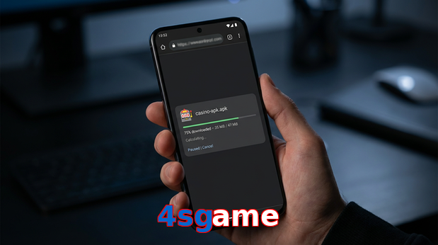 Main screen of 4Sgame apk page for PK players